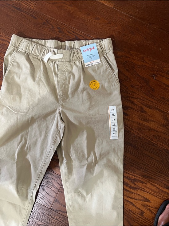 Cat & Jack Other - Cat & Jack Beige/Tan Elastic Waist Kids Pants